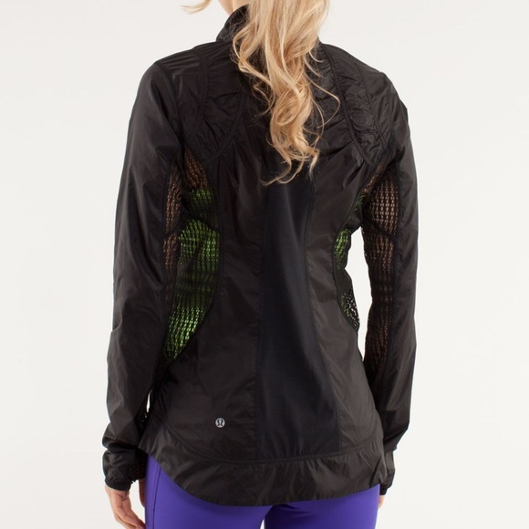 Lululemon Nothin' To Hide Run Jacket Black - Picture 3 of 7